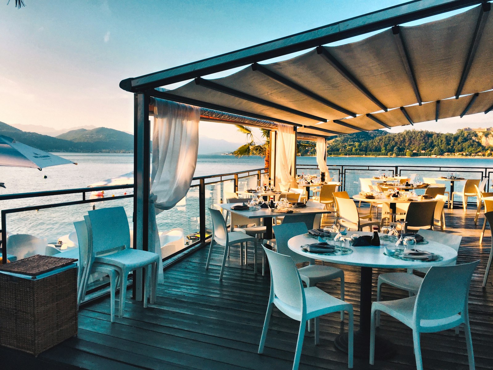 Terrace dining
